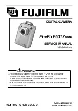 FujiFilm FinePix F601 ZOOM Service Manual preview