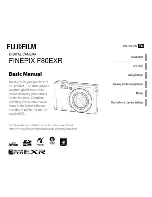 FujiFilm FINEPIX F80EXR Basic Manual preview