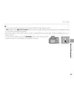 Предварительный просмотр 63 страницы FujiFilm FINEPIX HS25EXR Owner'S Manual