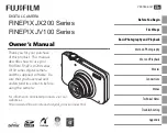 Предварительный просмотр 1 страницы FujiFilm FinePix JV100 Series Owner'S Manual