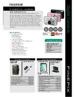 Preview for 1 page of FujiFilm FinePix JX200 Series Specification