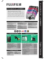 FujiFilm FINEPIX JX350 Specification preview