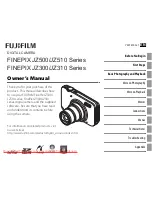 FujiFilm FINEPIX JZ310 series Owner'S Manual предпросмотр