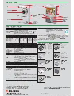 Предварительный просмотр 4 страницы FujiFilm FinePix M603 Brochure & Specs