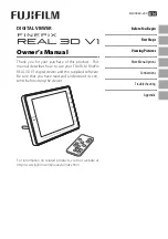 FujiFilm Finepix Real 3D V1 Owner'S Manual preview