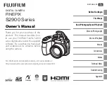FujiFilm FINEPIX S2900 Series Owner'S Manual preview