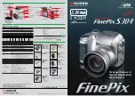 Предварительный просмотр 3 страницы FujiFilm FinePix S304 Specifications