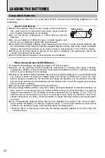 Предварительный просмотр 12 страницы FujiFilm FinePix S602 Zoom Owner'S Manual