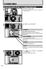 Предварительный просмотр 62 страницы FujiFilm FinePix S602 Zoom Owner'S Manual