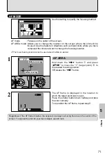 Предварительный просмотр 71 страницы FujiFilm FinePix S602 Zoom Owner'S Manual