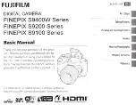 FujiFilm FINEPIX S91 00 Series Basic Manual preview