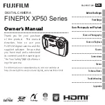 FujiFilm FINEPIX XP50 Series Owner'S Manual preview