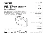 Preview for 1 page of FujiFilm Finepix Z20FD Owner'S Manual