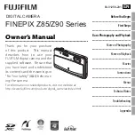 Preview for 1 page of FujiFilm FinePix Z85 Owner'S Manual