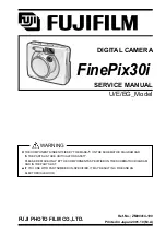 FujiFilm FinePix30i Service Manual preview