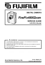 FujiFilm FinePix4800Zoom Service Manual preview