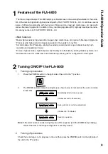 Предварительный просмотр 3 страницы FujiFilm FLA-5000 Operation Manual