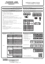 Preview for 3 page of FujiFilm FUJINON LENS CV2A-2R4A.HD32x12 Operation Manual