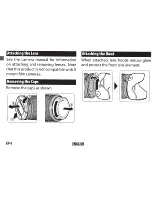 Preview for 7 page of FujiFilm Fujinon XF14mmF2.8R Owner'S Manual