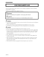 Preview for 3 page of FujiFilm FUJINON XT17x4.5BRM-K14 Operation Manual