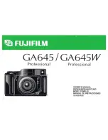 FujiFilm GA645 Owner'S Manual предпросмотр