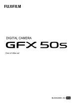 FujiFilm GFX 50s Owner'S Manual preview