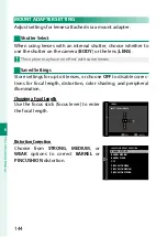 Preview for 164 page of FujiFilm GFX100 Owner'S Manual