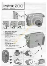 Предварительный просмотр 3 страницы FujiFilm Instax 200 Owner'S Manual