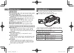 Предварительный просмотр 6 страницы FujiFilm instax mini HM1 User'S Manual/Safety Precautions