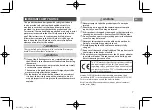 Предварительный просмотр 7 страницы FujiFilm instax mini HM1 User'S Manual/Safety Precautions