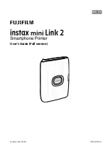 Preview for 1 page of FujiFilm instax mini Link 2 User Manual