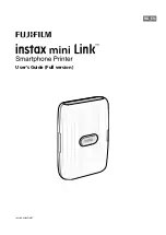 FujiFilm instax mini Link User Manual preview