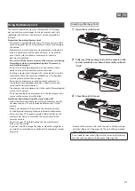 Предварительный просмотр 21 страницы FujiFilm inxtax mini Evo FI019 User Manual