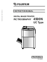 Preview for 1 page of FujiFilm PICTROGRAPHY 4500N Instruction Manual