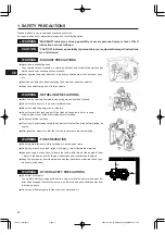 Предварительный просмотр 9 страницы FujiFilm Robin Subaru PKV110 Instructions For Use Manual