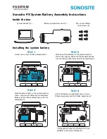 FujiFilm Sonosite PX System Assembly Instructions preview