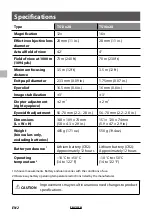 Preview for 10 page of FujiFilm Techno-Stabi TS12x28 Instruction Manual