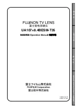 Предварительный просмотр 1 страницы FujiFilm UA107x88.4BESM-T35 Operating Manual