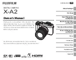 FujiFilm X-A2 Owner'S Manual предпросмотр