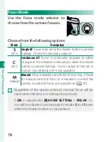 Предварительный просмотр 98 страницы FujiFilm X-E3 Owner'S Manual