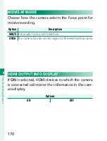 Предварительный просмотр 190 страницы FujiFilm X-E3 Owner'S Manual