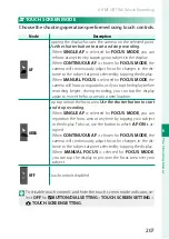 Preview for 231 page of FujiFilm X-H2 Owner'S Manual