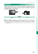 Preview for 265 page of FujiFilm X-H2 Owner'S Manual