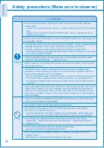 Preview for 6 page of Fujiiryoki HWP-77EN Instruction Manual