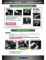 Preview for 3 page of Fujikura 70R+ Quick Reference Manual