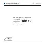 Preview for 81 page of Fujikura AFL Telecommunications NOYES TURBOTEST 500B User Manual