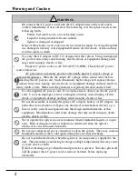 Предварительный просмотр 6 страницы Fujikura KSP75-FP-005468 Instruction Manual