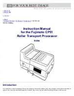 Fujimoto CP51 Instruction Manual preview