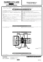 FUJINON FE185C086HA-1 Operation Manual preview