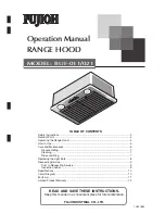 Fujioh BUF-011 Operation Manual preview